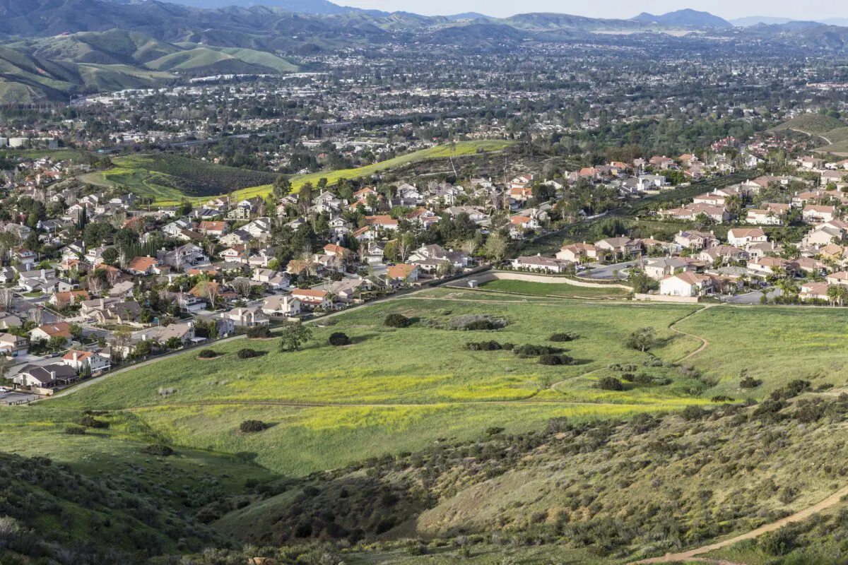 Simi Valley neighborhoods and open space