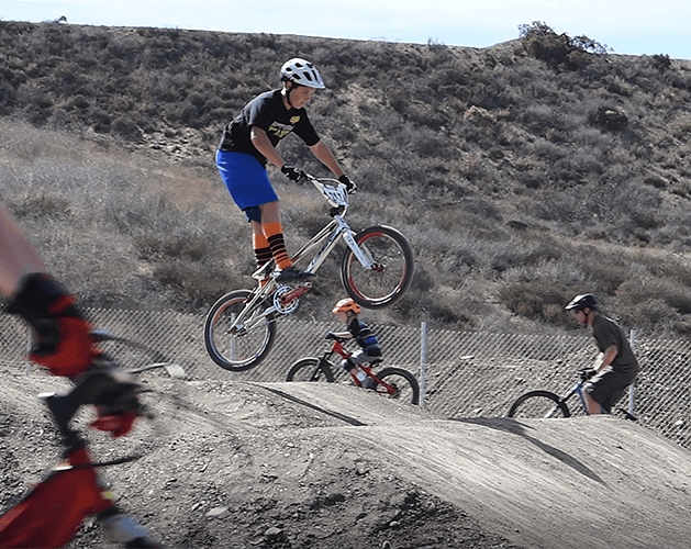BMX Biking is Sapwii Park in Lang Ranch Thousand Oaks
